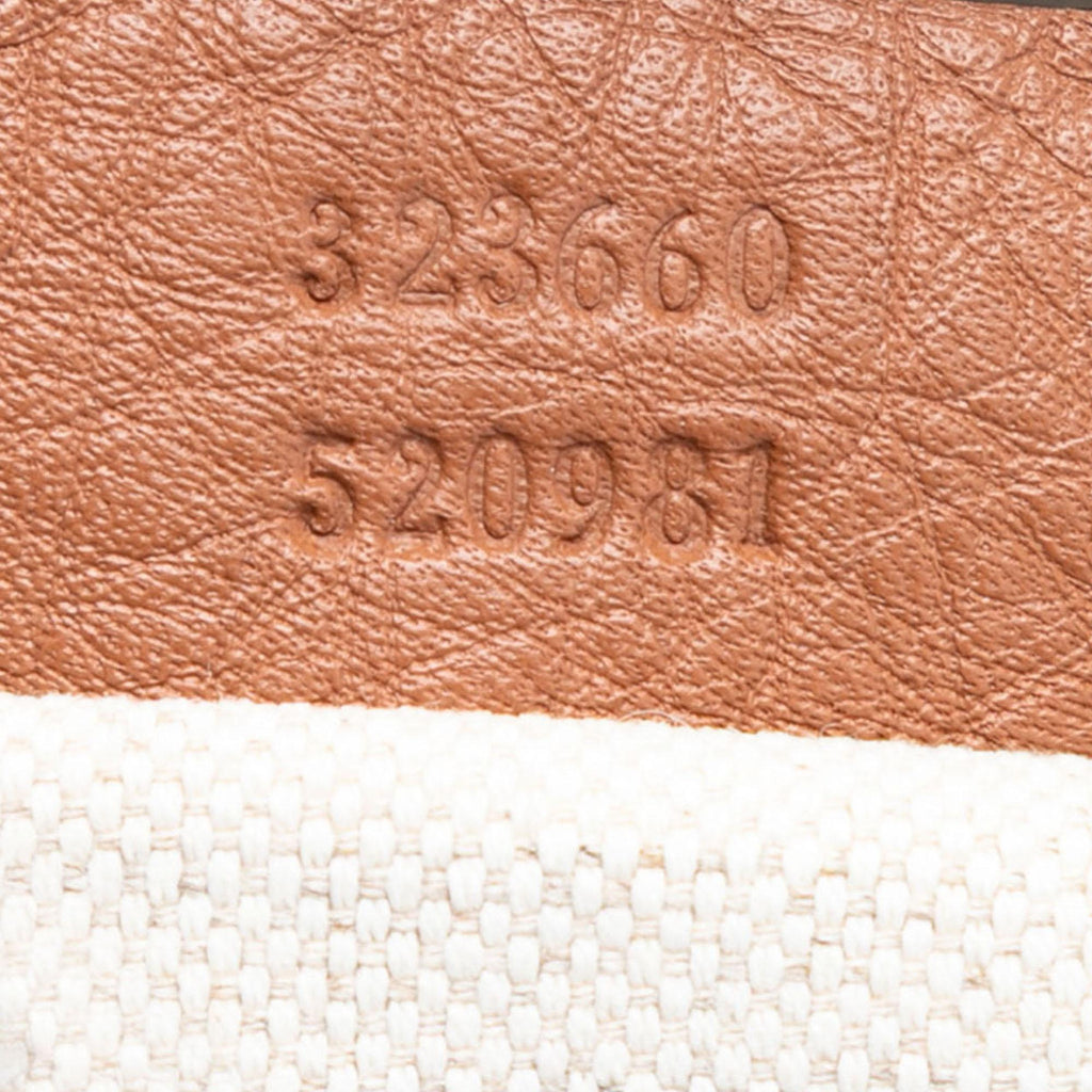Gucci Medium Calfskin Bamboo Shopper Satchel