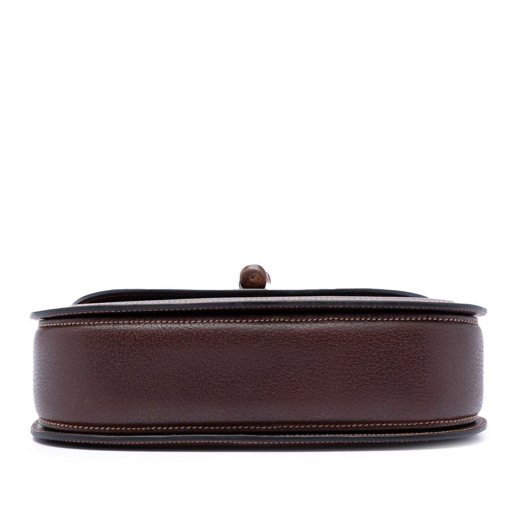 Gucci Medium Calfskin Bamboo Top Handle Bag