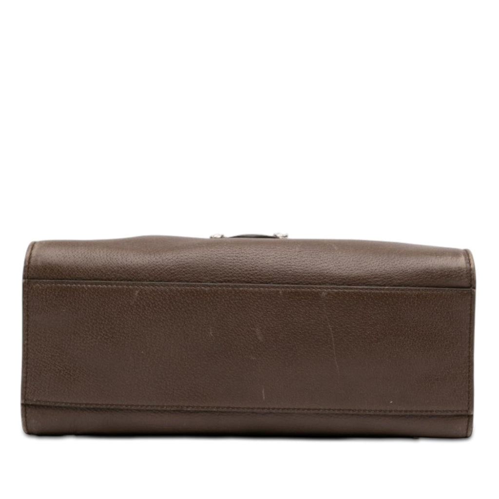 Gucci Medium Calfskin Linea Totem Satchel