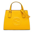 Gucci Medium Calfskin Soho Top Handle Convertible Tote