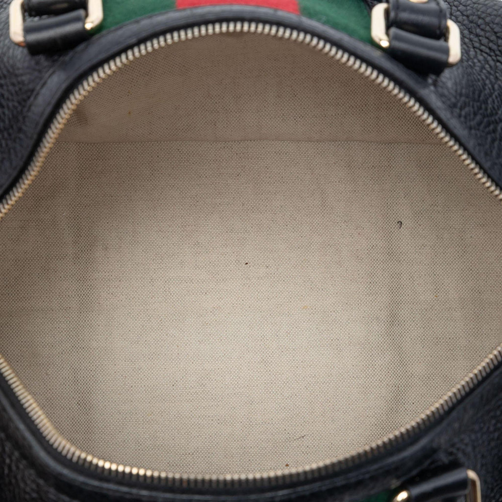 Gucci Medium Calfskin Web Joy Boston Bag