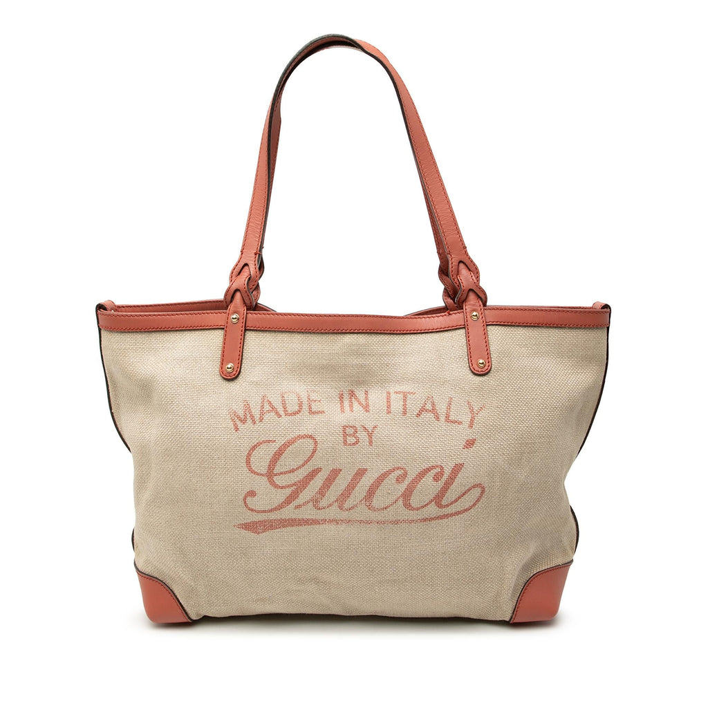 Gucci Medium Canvas Craft Tote