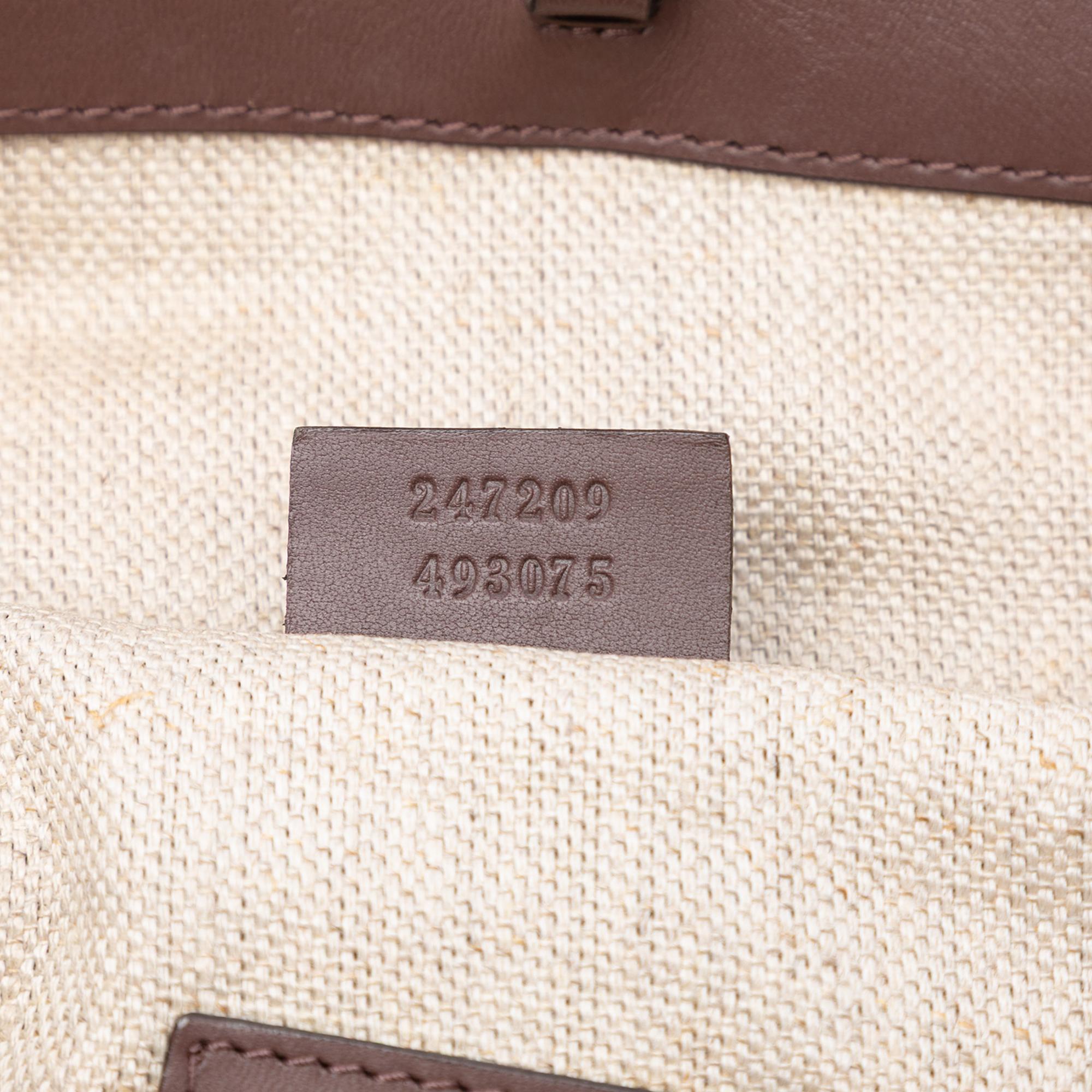 Gucci Medium Canvas Craft Tote