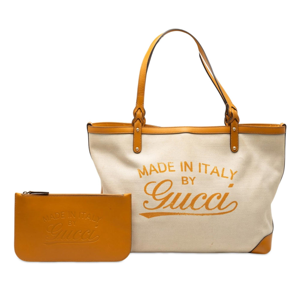 Gucci Medium Canvas Craft Tote