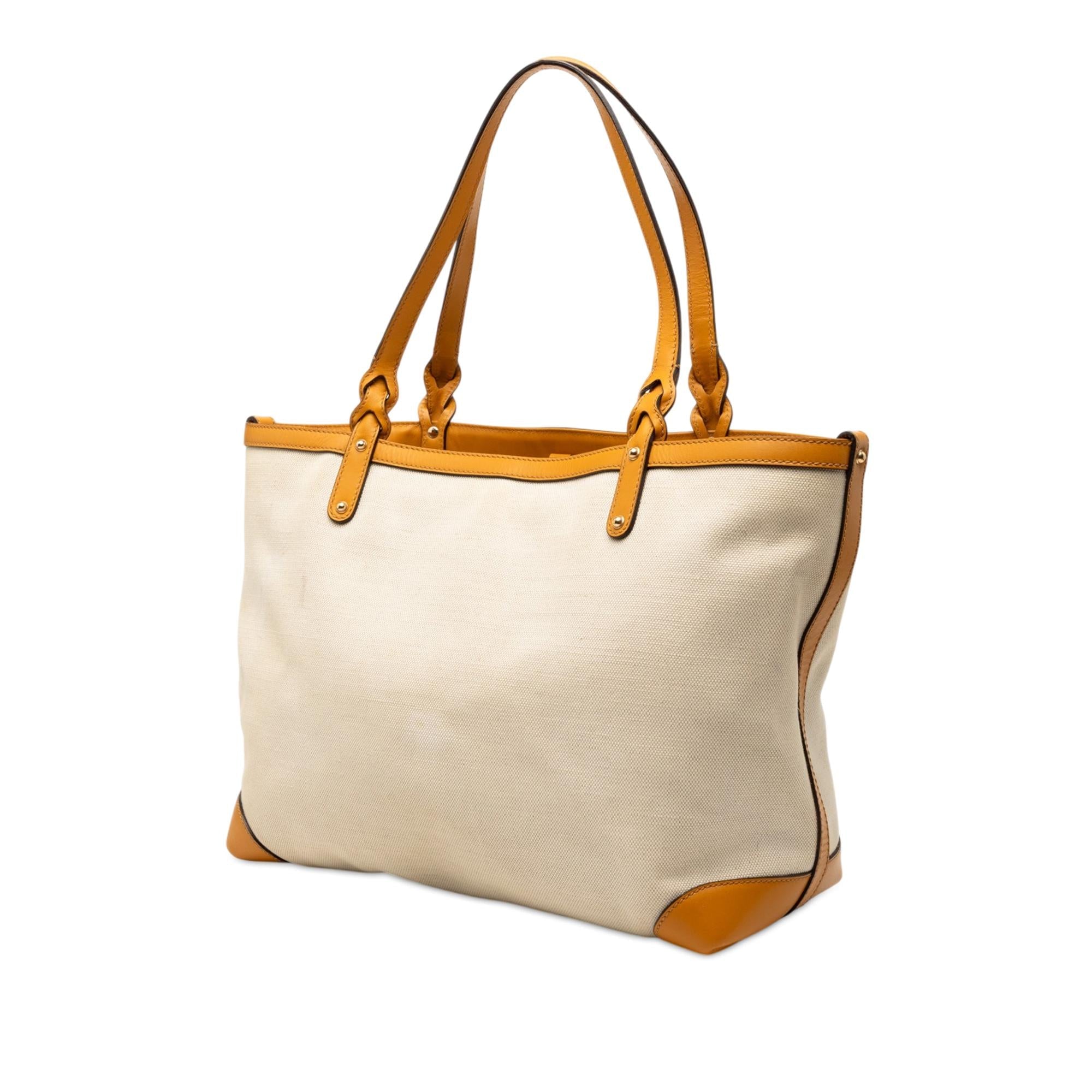 Gucci Medium Canvas Craft Tote