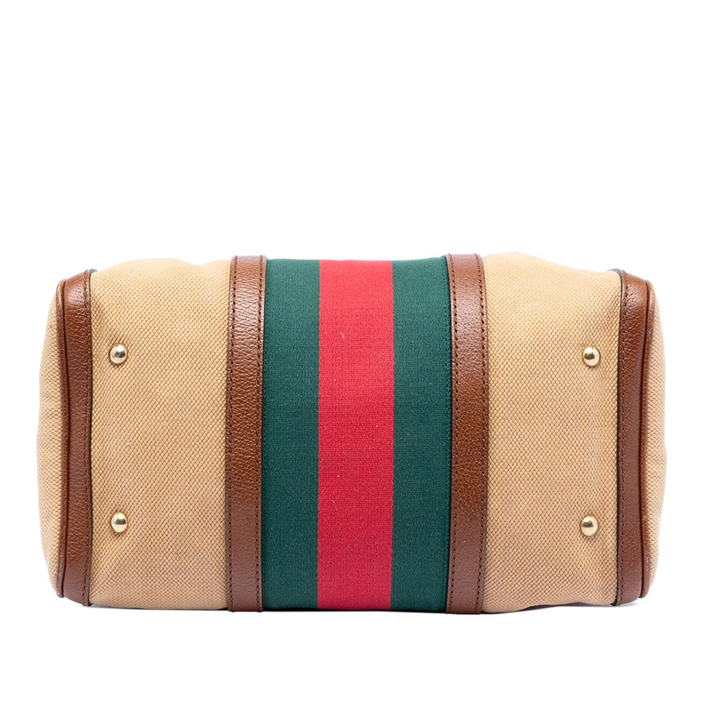 Gucci Medium Canvas Web Joy Boston Bag