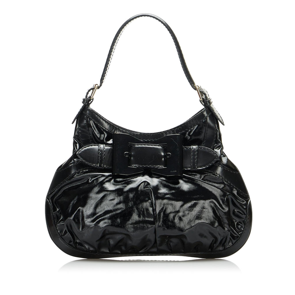 Gucci Medium Dialux Queen Hobo (SHG-CKgNIL)