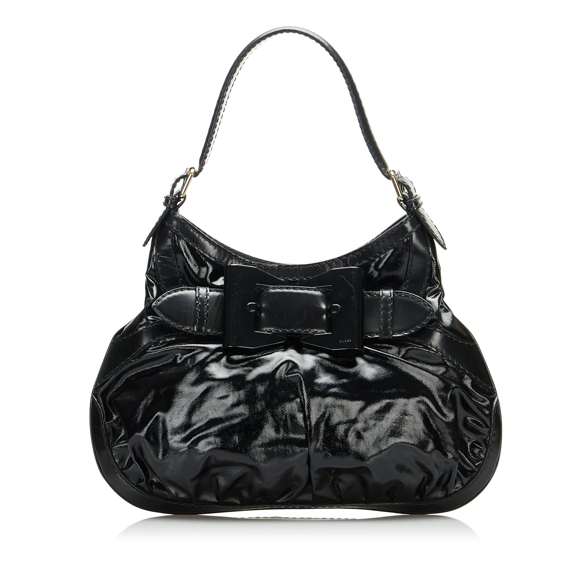 Gucci Medium Dialux Queen Hobo (SHG-CKgNIL)