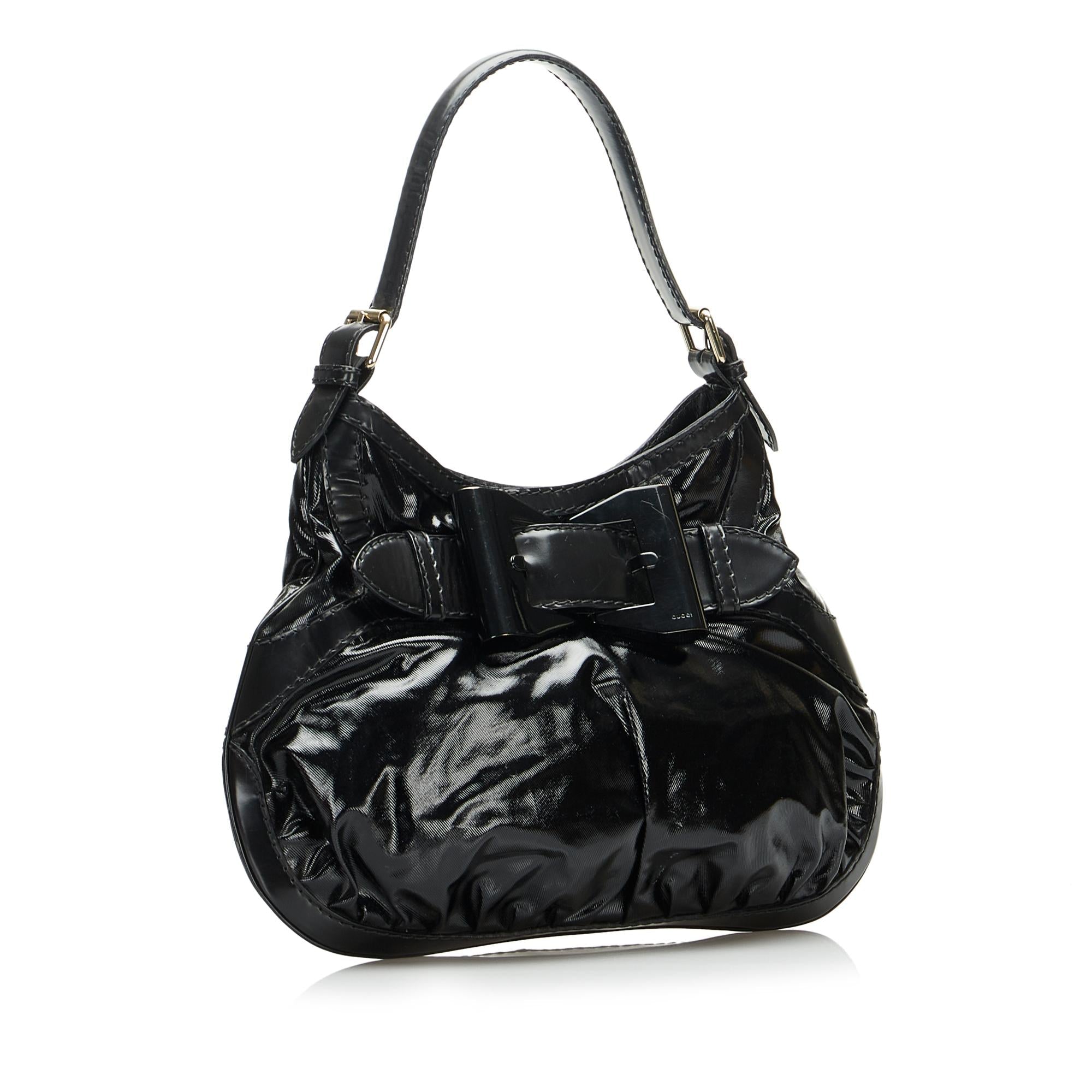 Gucci Medium Dialux Queen Hobo (SHG-CKgNIL)