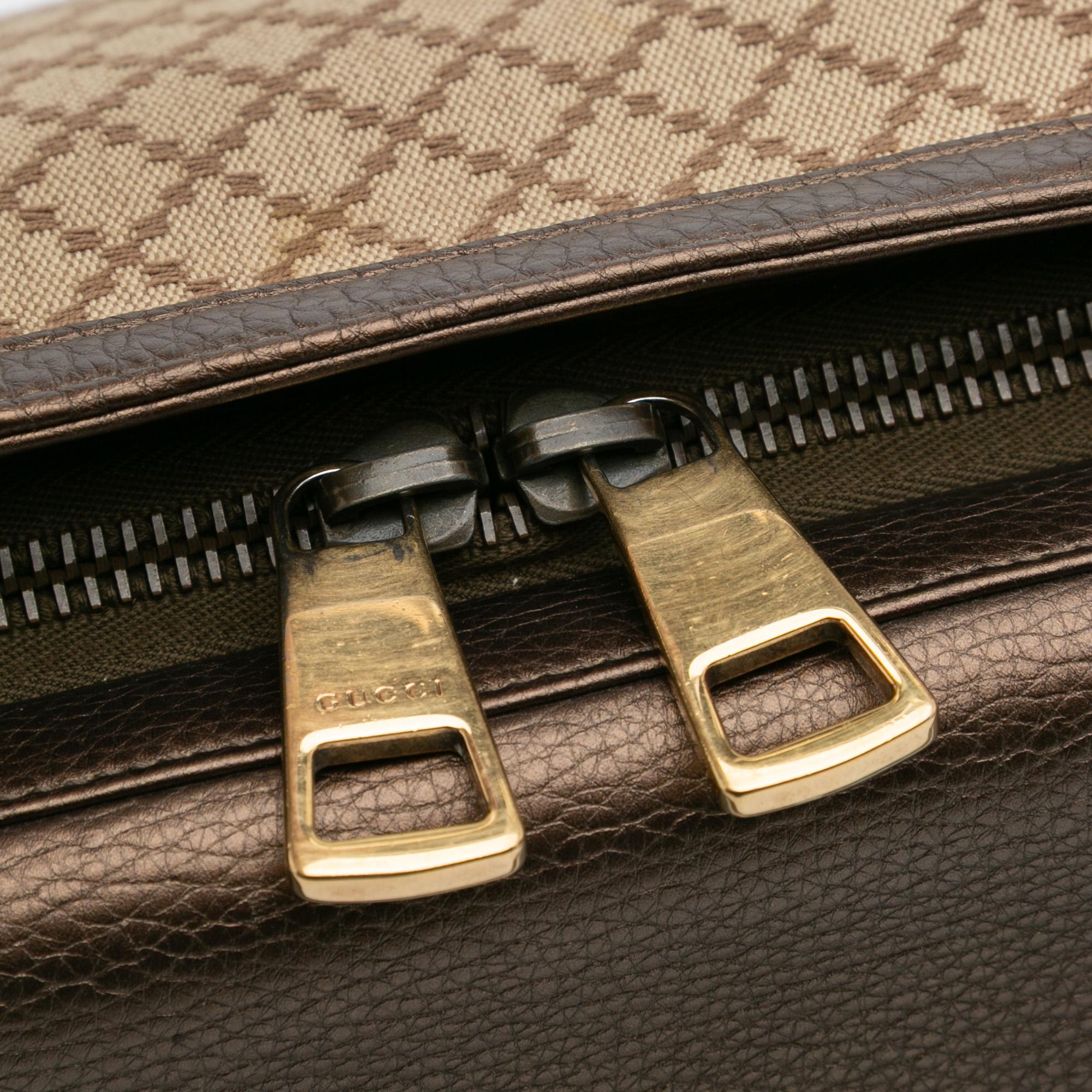 Gucci Medium Diamante Canvas 1973 Handbag