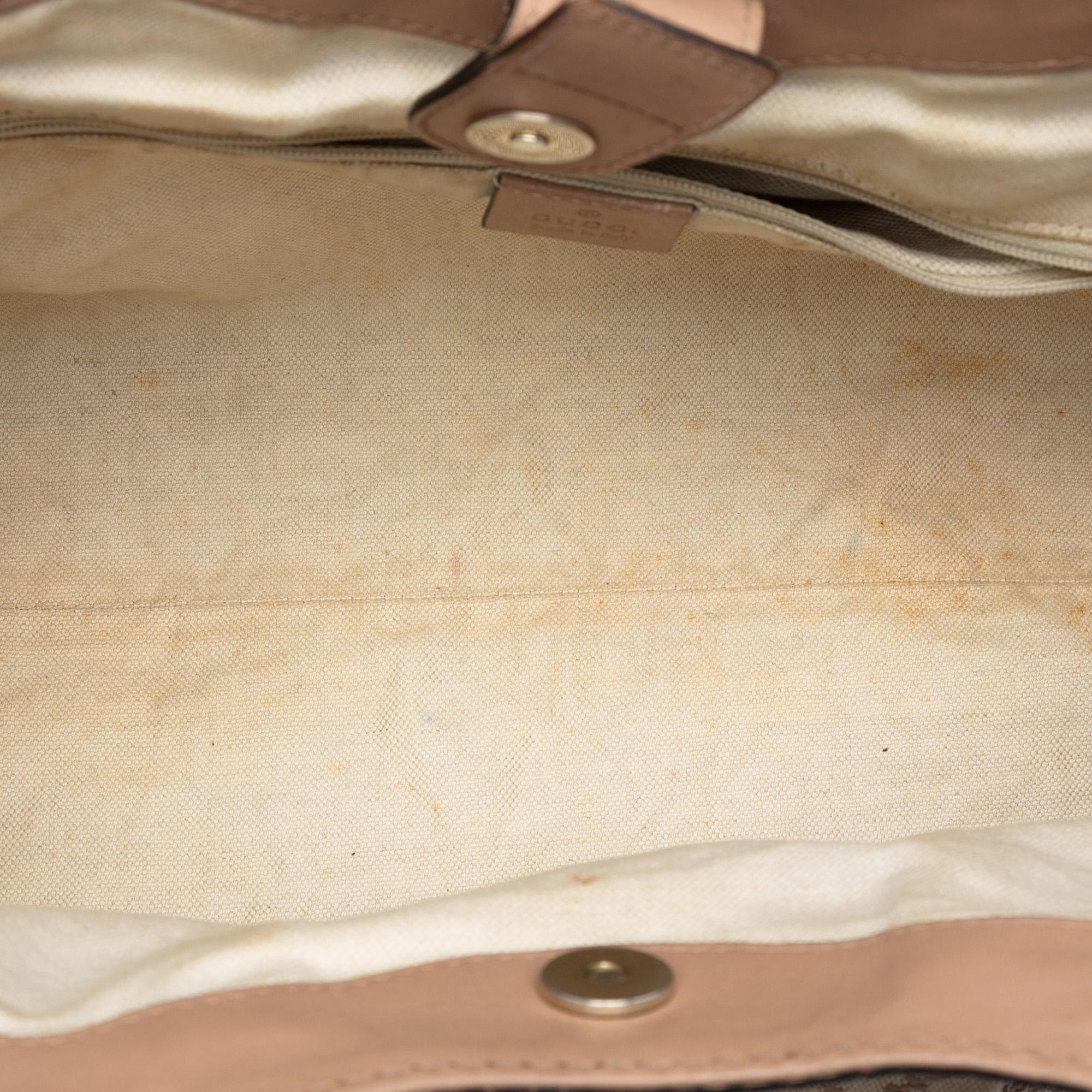 Gucci Medium Diamante Canvas Sukey Tote