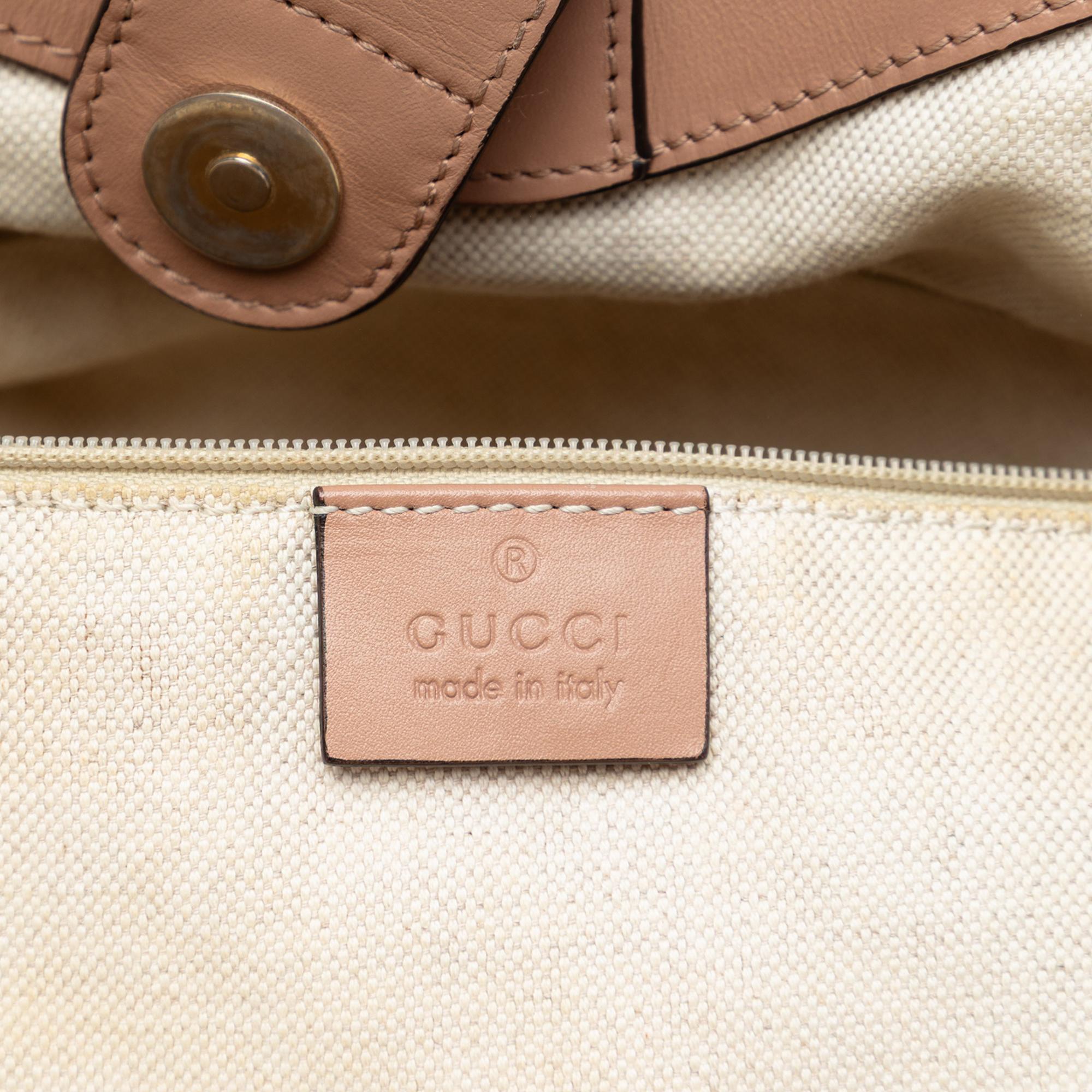 Gucci Medium Diamante Canvas Sukey Tote