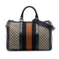Gucci Medium Diamante Canvas Web Joy Boston Bag