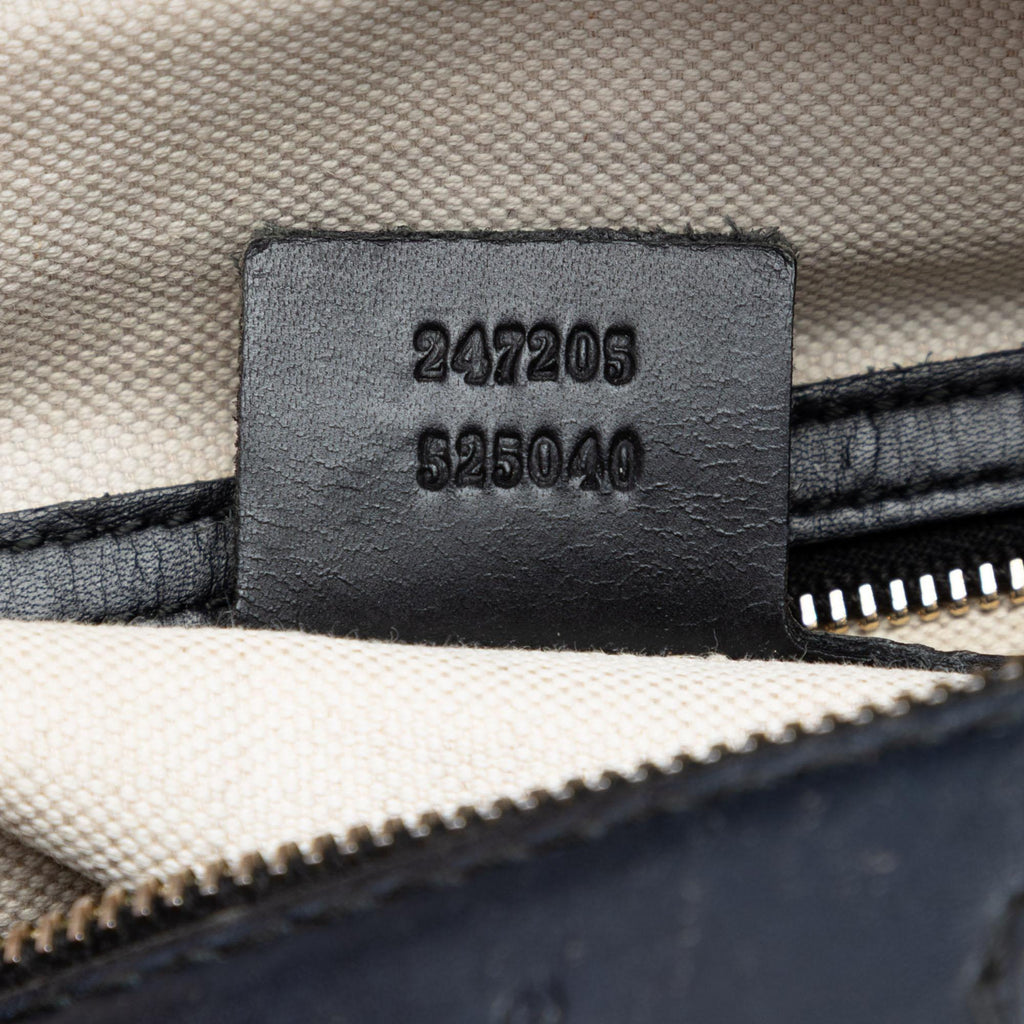 Gucci Medium Diamante Canvas Web Joy Boston Bag