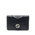Gucci Medium Dollar Calfskin Interlocking G Crossbody