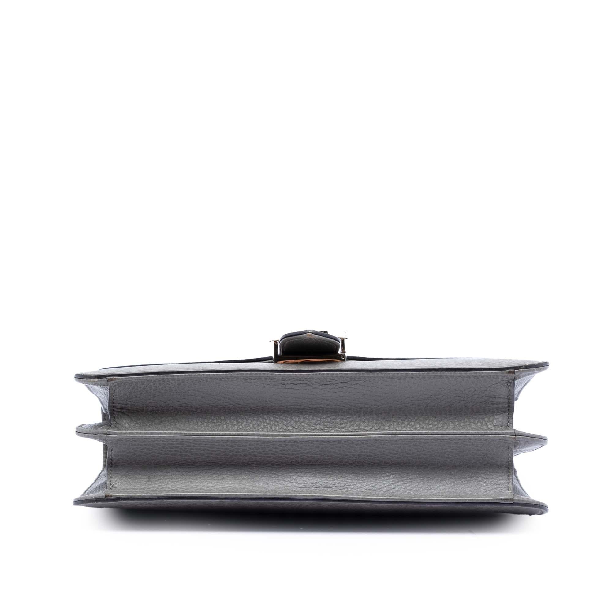 Gucci Medium Dollar Calfskin Interlocking G Crossbody