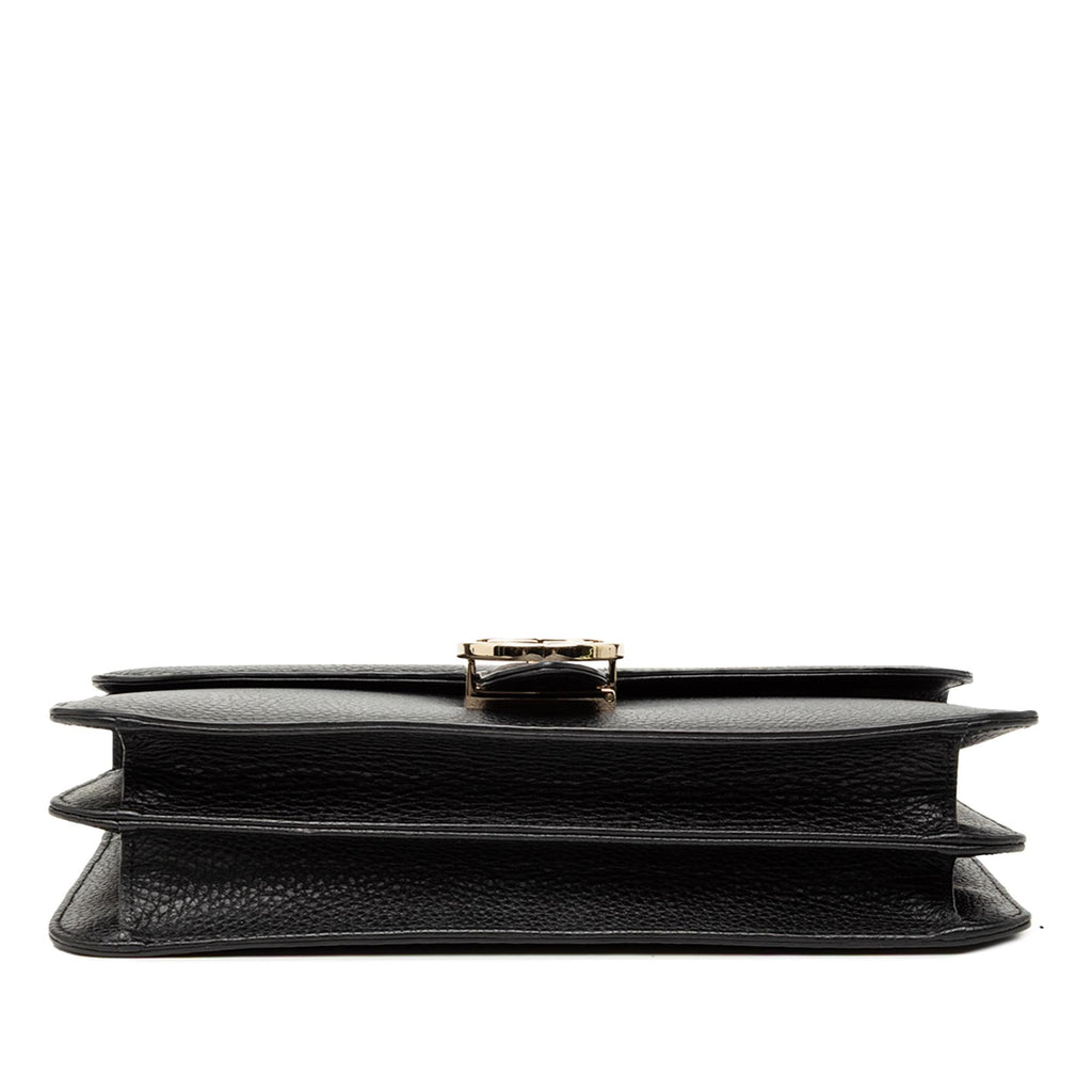 Gucci Medium Dollar Calfskin Interlocking G Crossbody