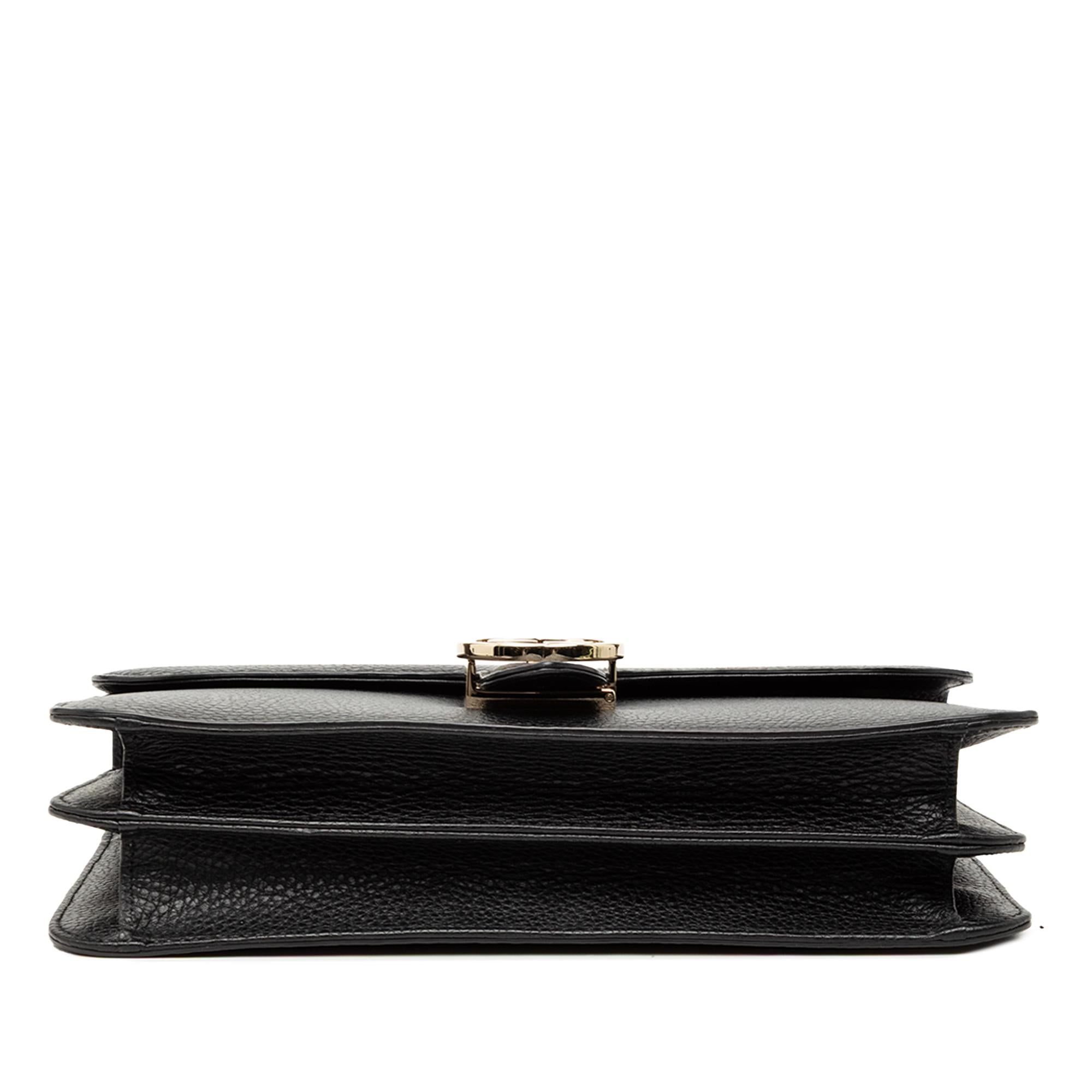 Gucci Medium Dollar Calfskin Interlocking G Crossbody