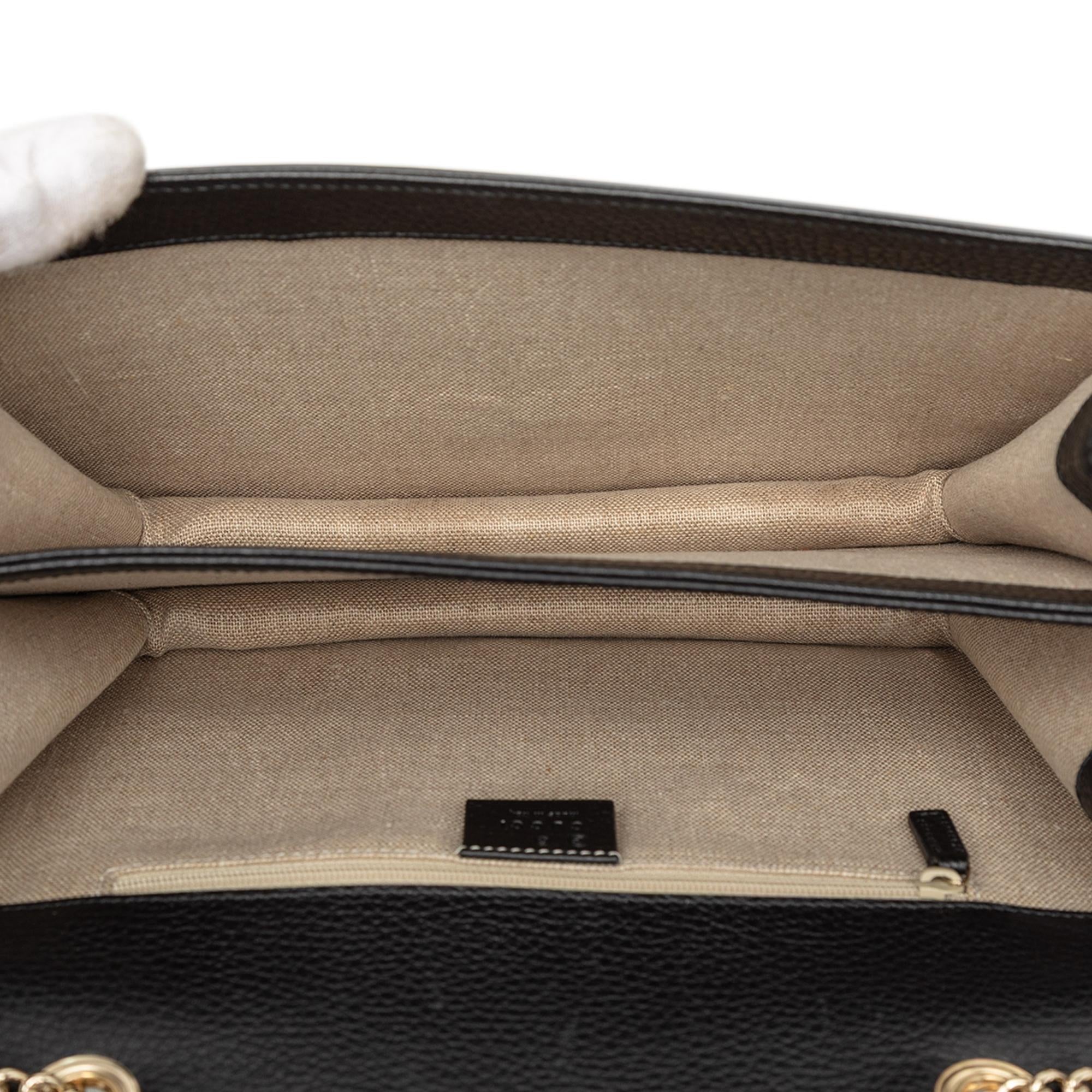 Gucci Medium Dollar Calfskin Interlocking G Crossbody