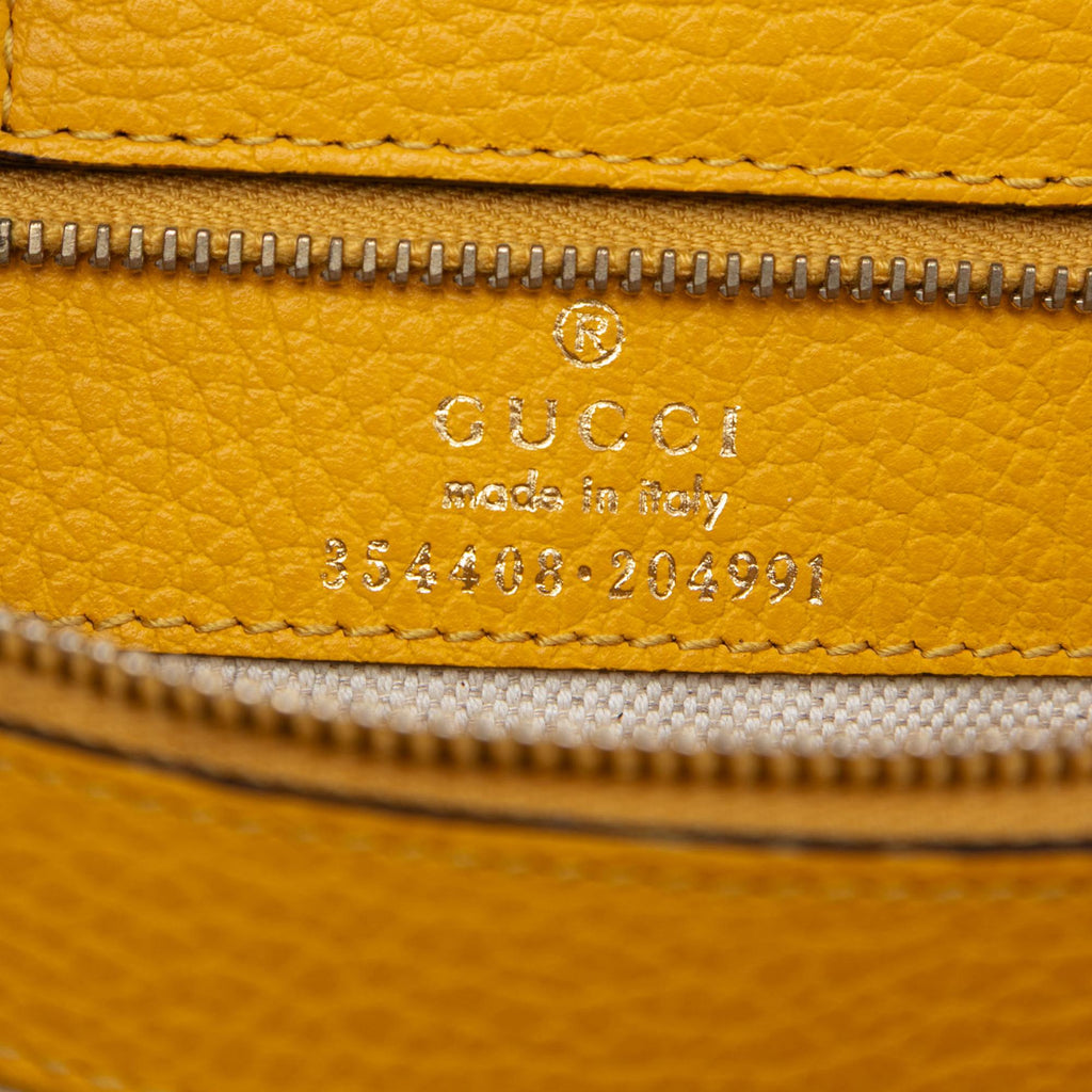 Gucci Medium Dollar Calfskin Swing Tote