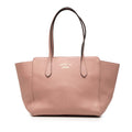 Gucci Medium Dollar Calfskin Swing Tote