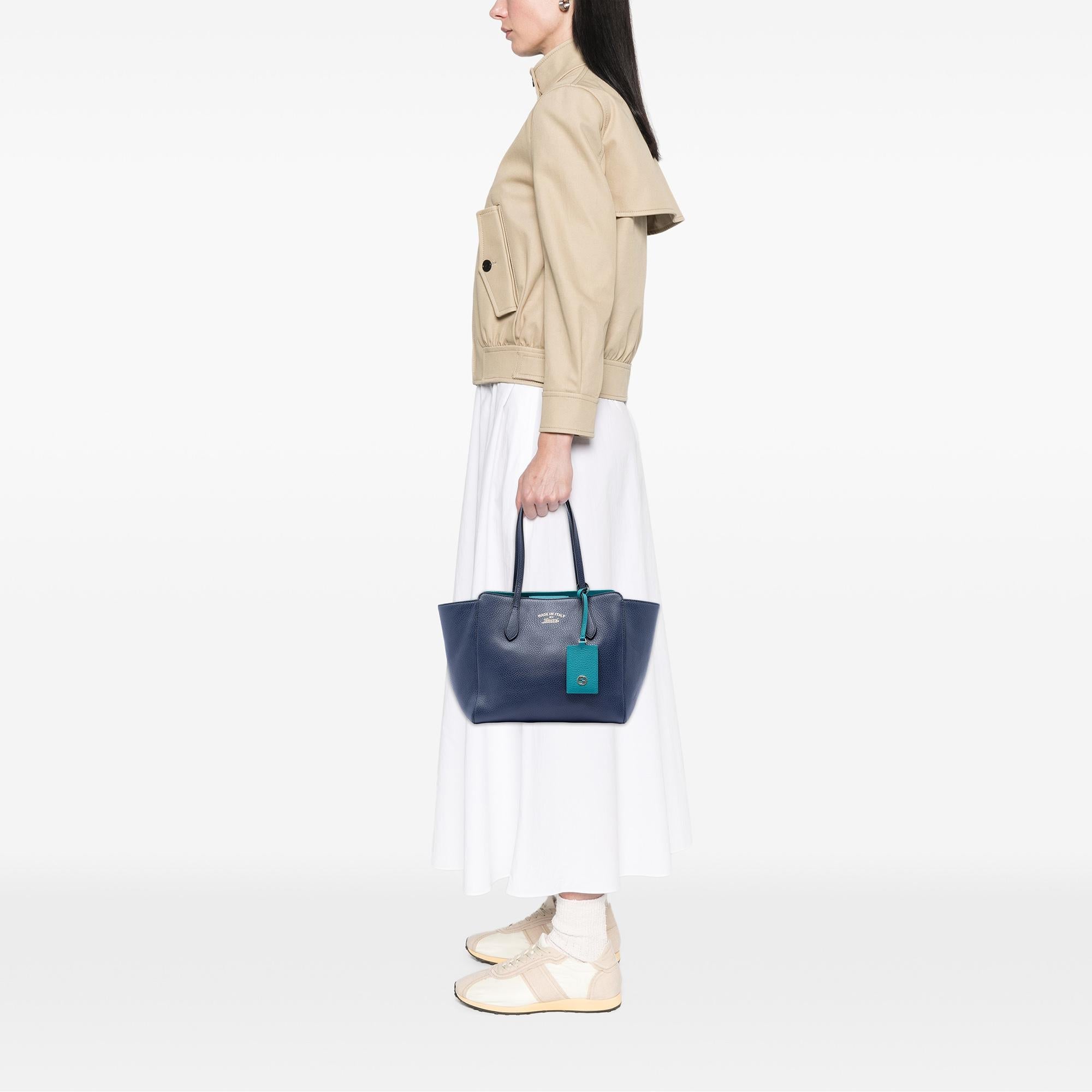 Gucci Medium Dollar Calfskin Swing Tote