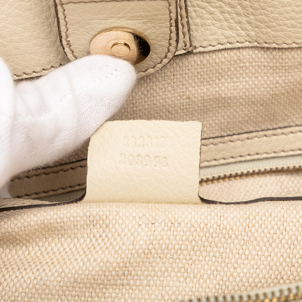 Gucci Medium GG Canvas Bamboo Diana Tote