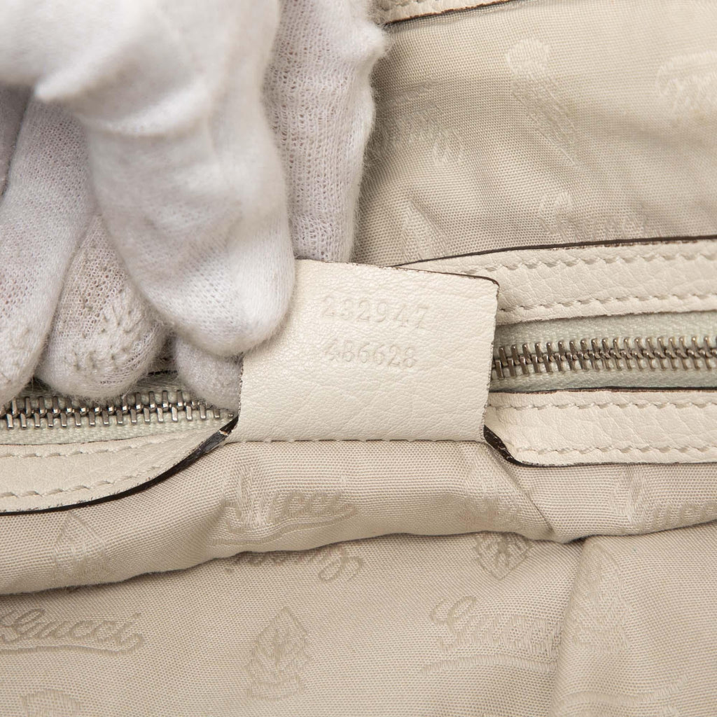 Gucci Medium GG Canvas Bamboo Libeccio Tote
