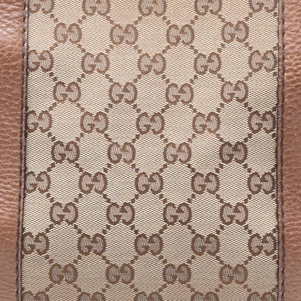 Gucci Medium GG Canvas Bamboo Libeccio Tote