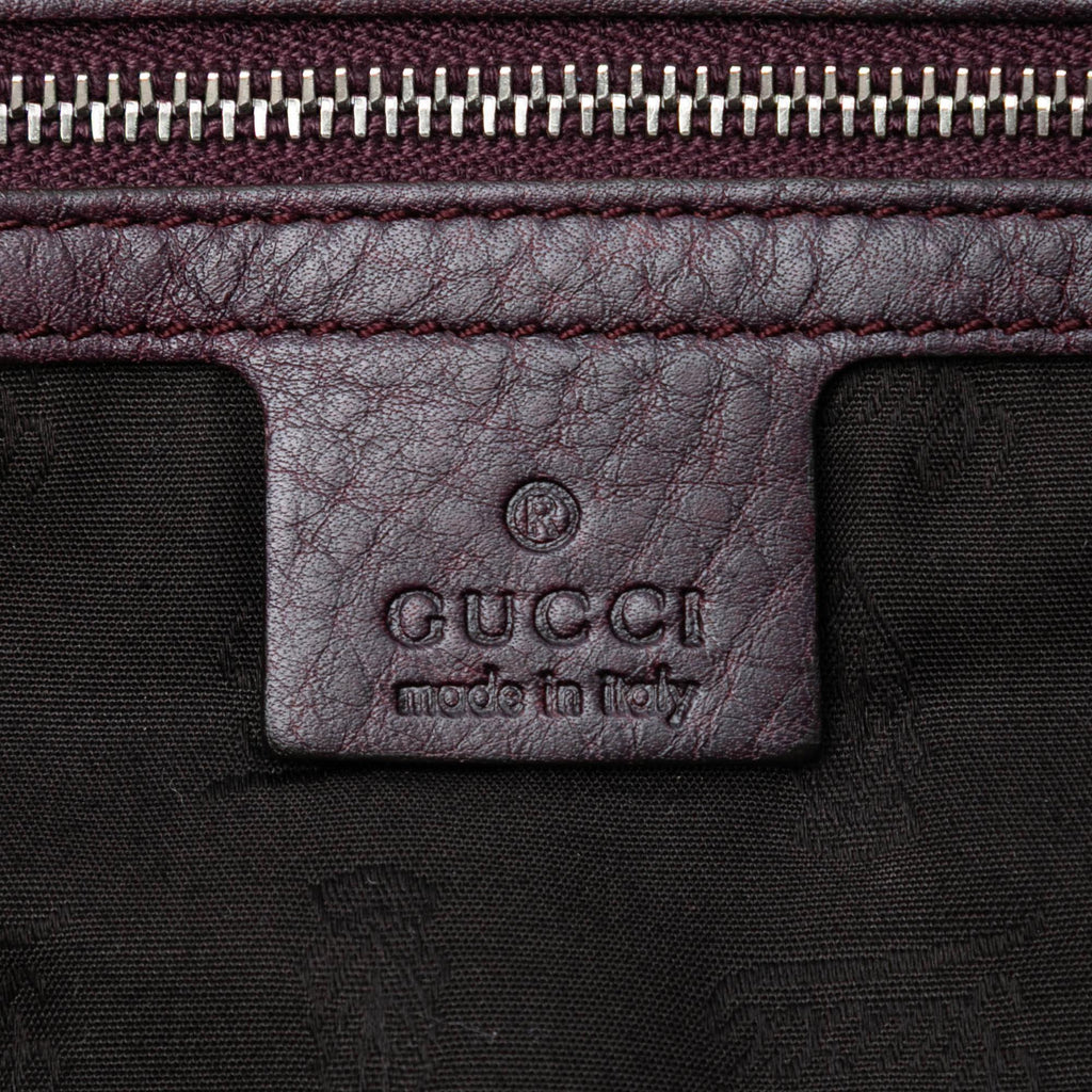 Gucci Medium GG Canvas Bamboo Libeccio Tote