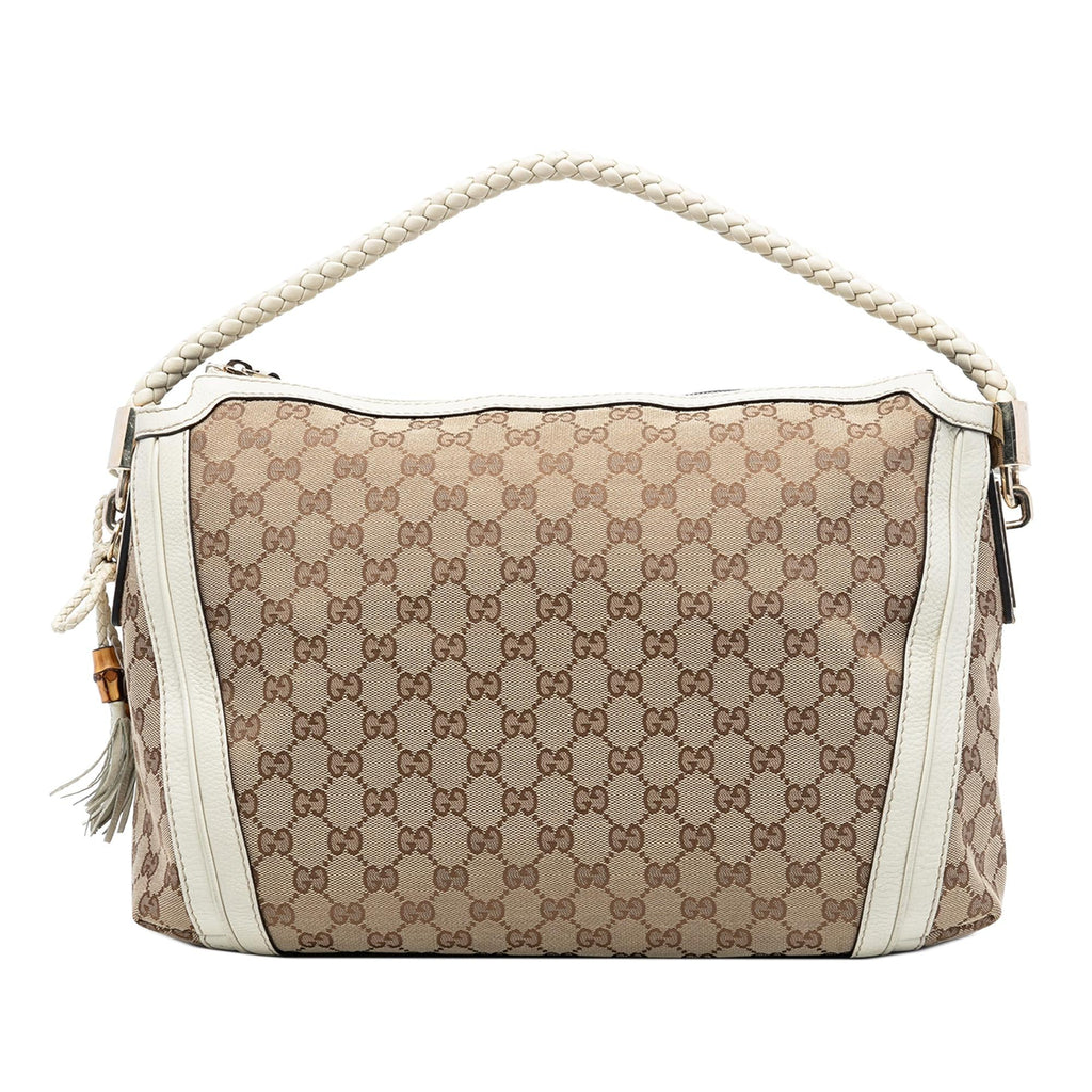 Gucci Medium GG Canvas Bella Shoulder Bag