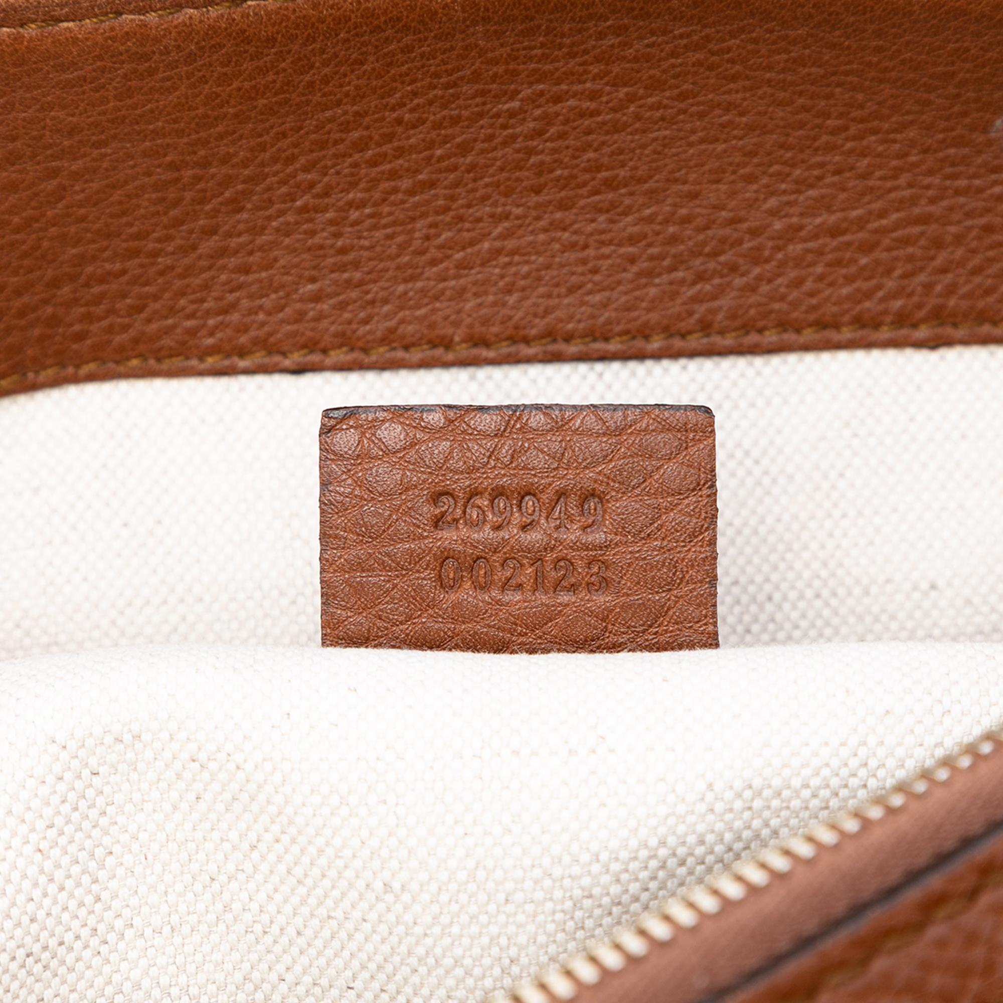 Gucci Medium GG Canvas Bella Shoulder Bag