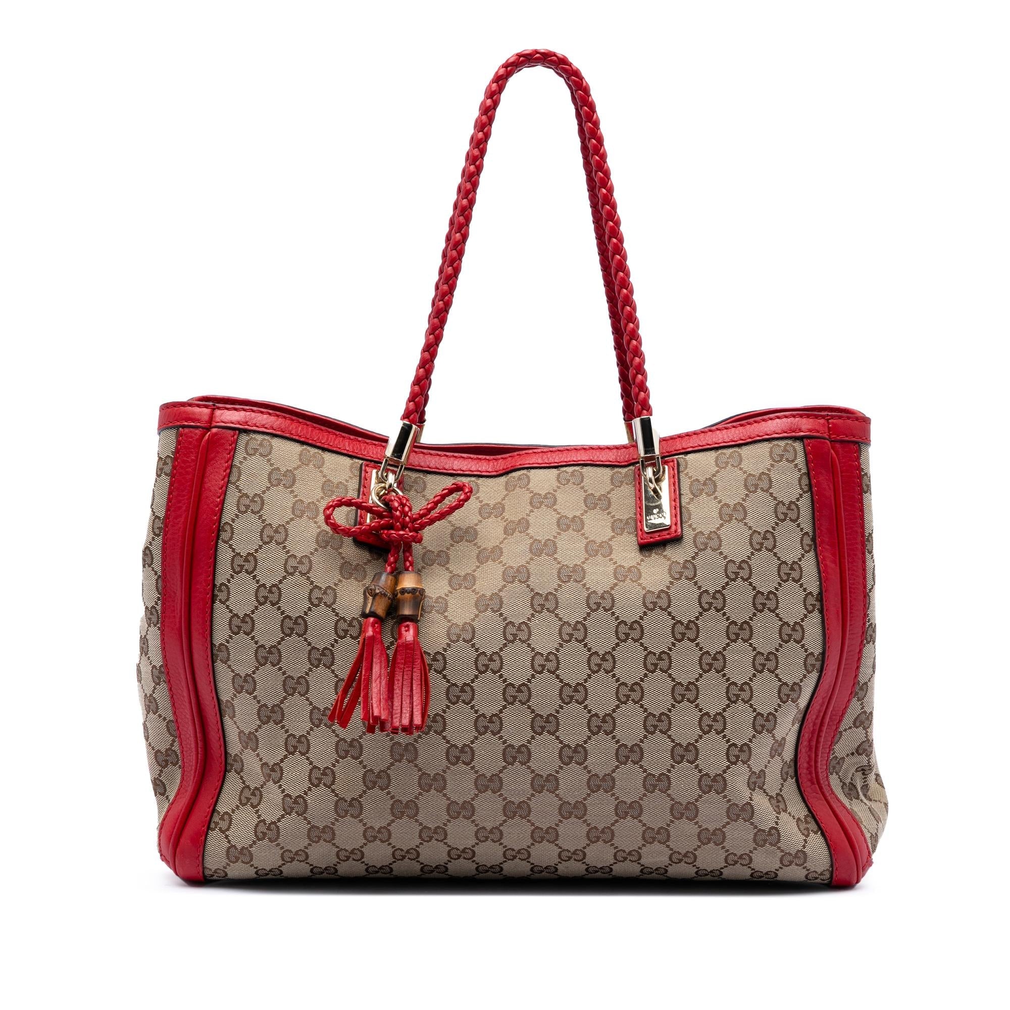 Gucci Medium GG Canvas Bella Tote
