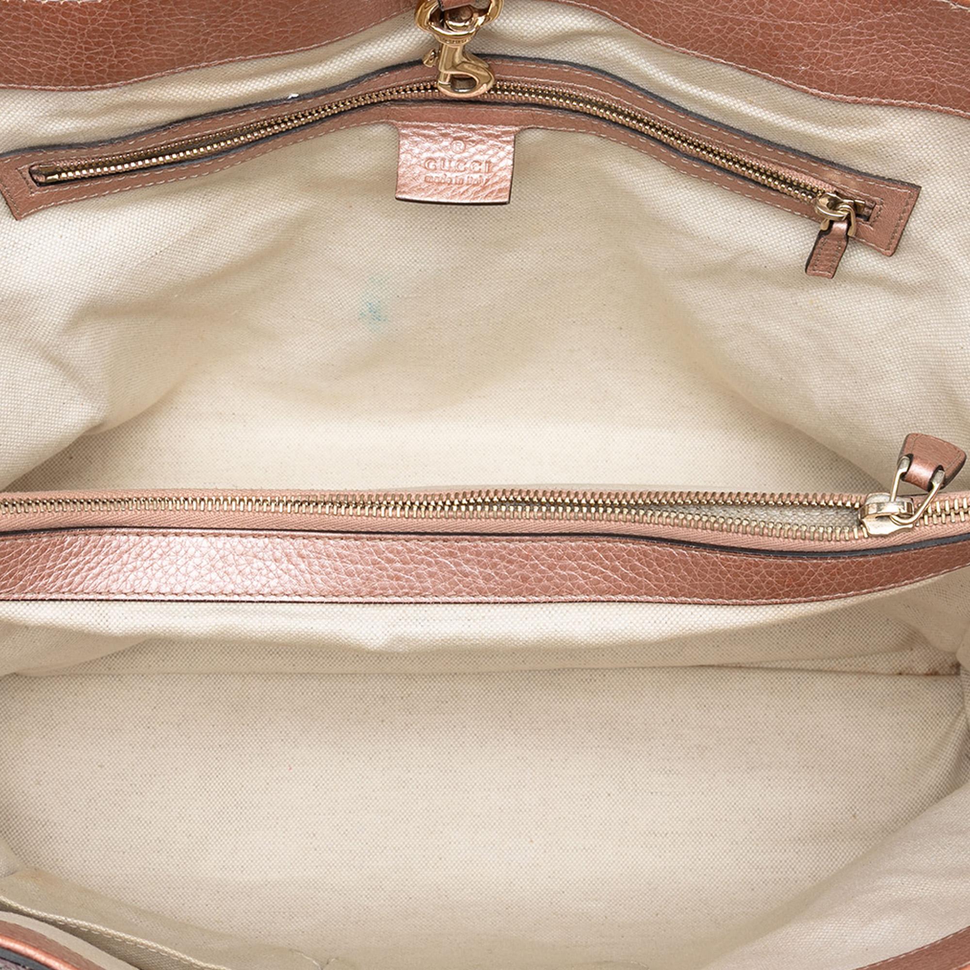 Gucci Medium GG Canvas Bella Tote