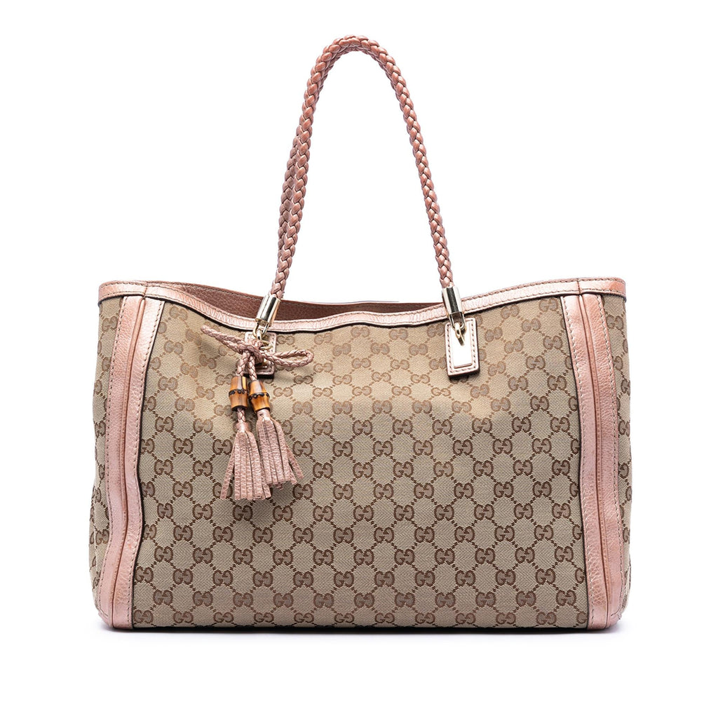 Gucci Medium GG Canvas Bella Tote
