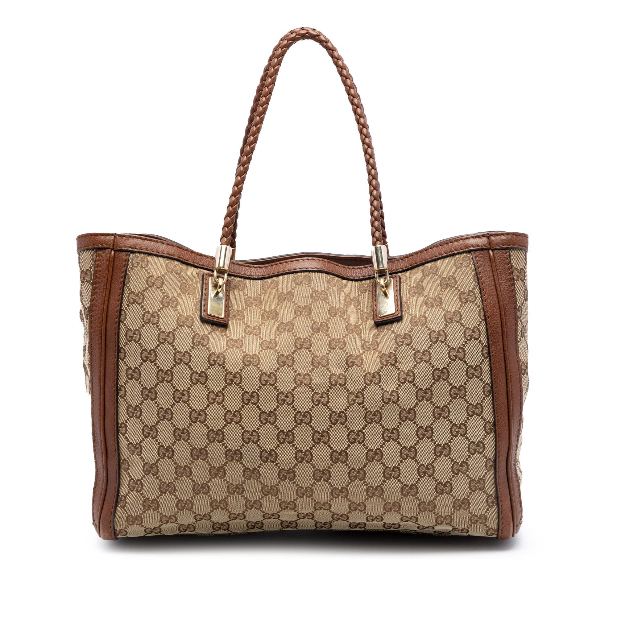 Gucci Medium GG Canvas Bella Tote