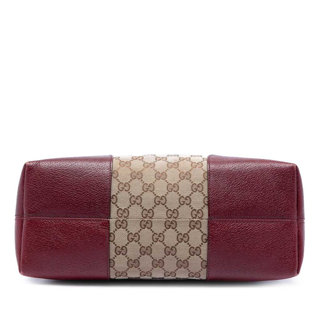 Gucci Medium GG Canvas Bree Dome Tote