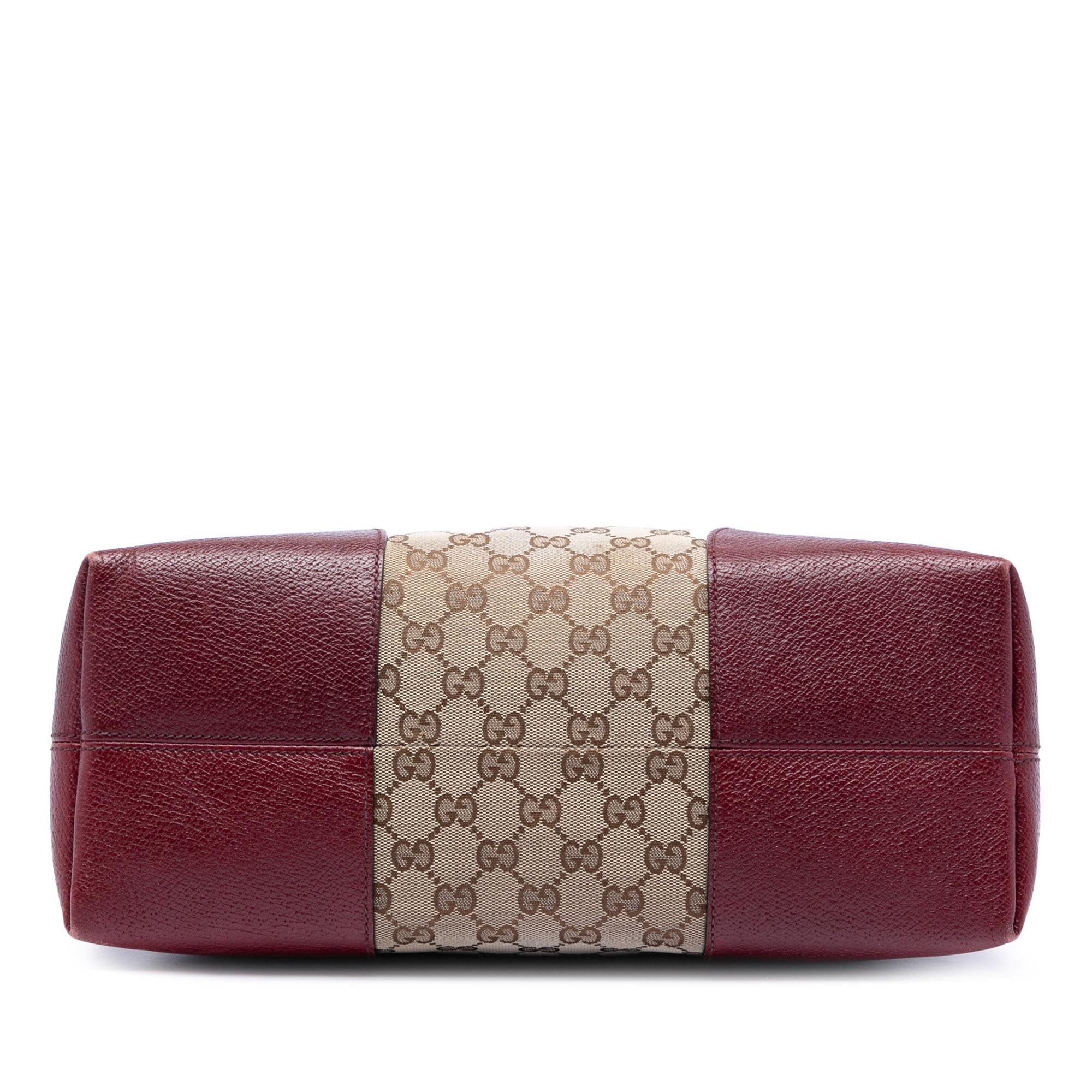 Gucci Medium GG Canvas Bree Dome Tote