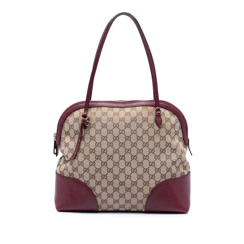 Gucci Medium GG Canvas Bree Dome Tote