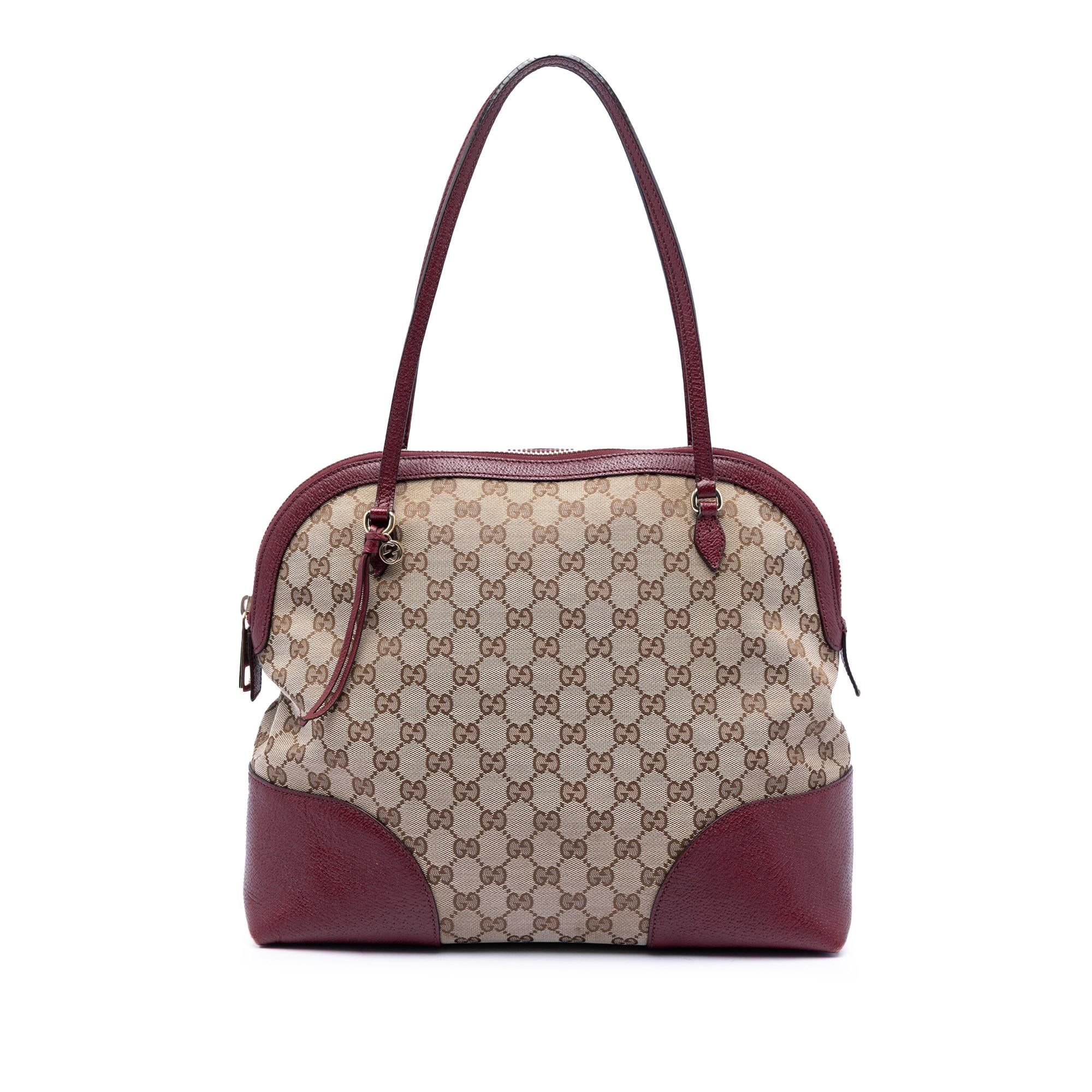 Gucci Medium GG Canvas Bree Dome Tote