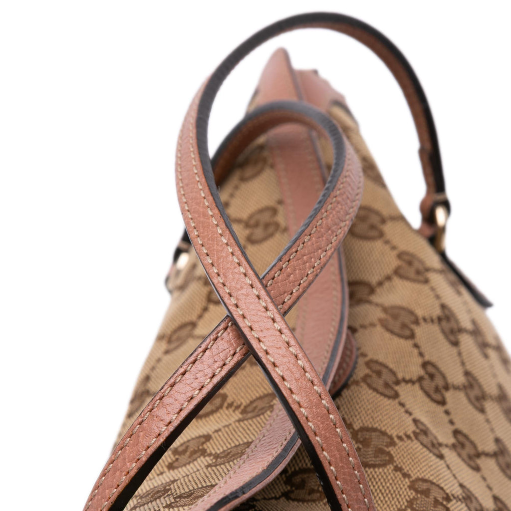 Gucci Medium GG Canvas Bree Satchel