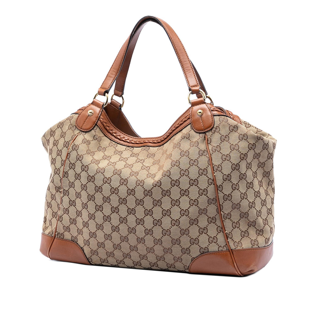 Gucci Medium GG Canvas Brick Lane Tote