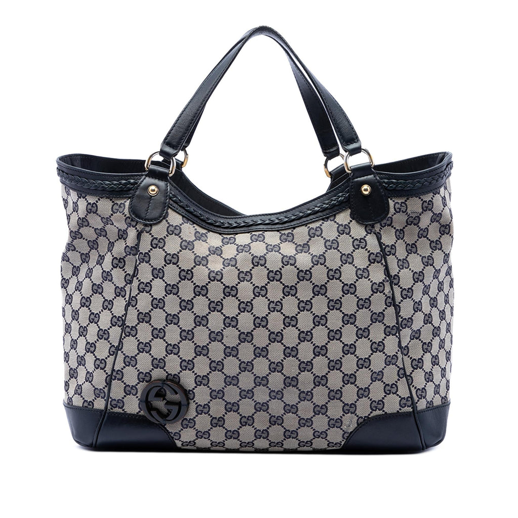 Gucci Medium GG Canvas Brick Lane Tote