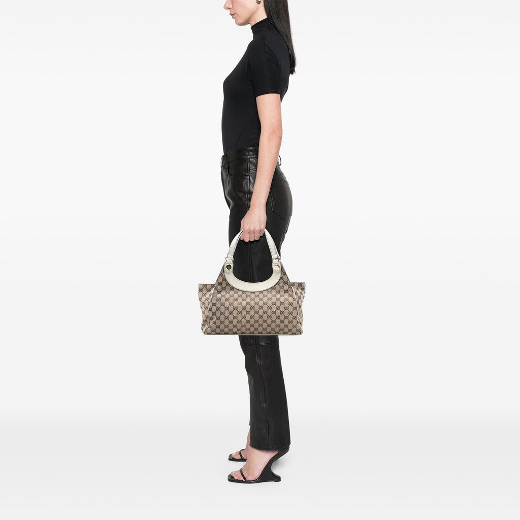 Gucci Medium GG Canvas Charmy Shoulder Bag