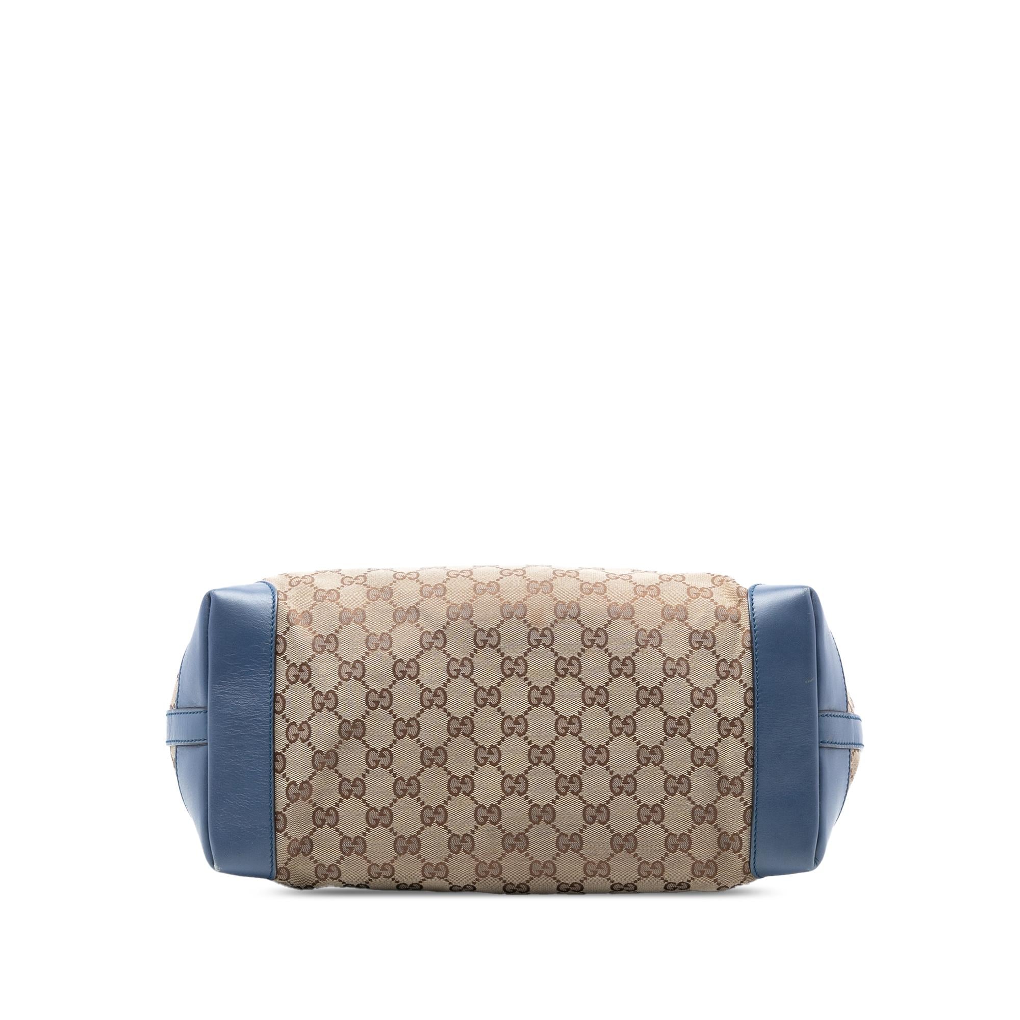 Gucci Medium GG Canvas Craft Tote