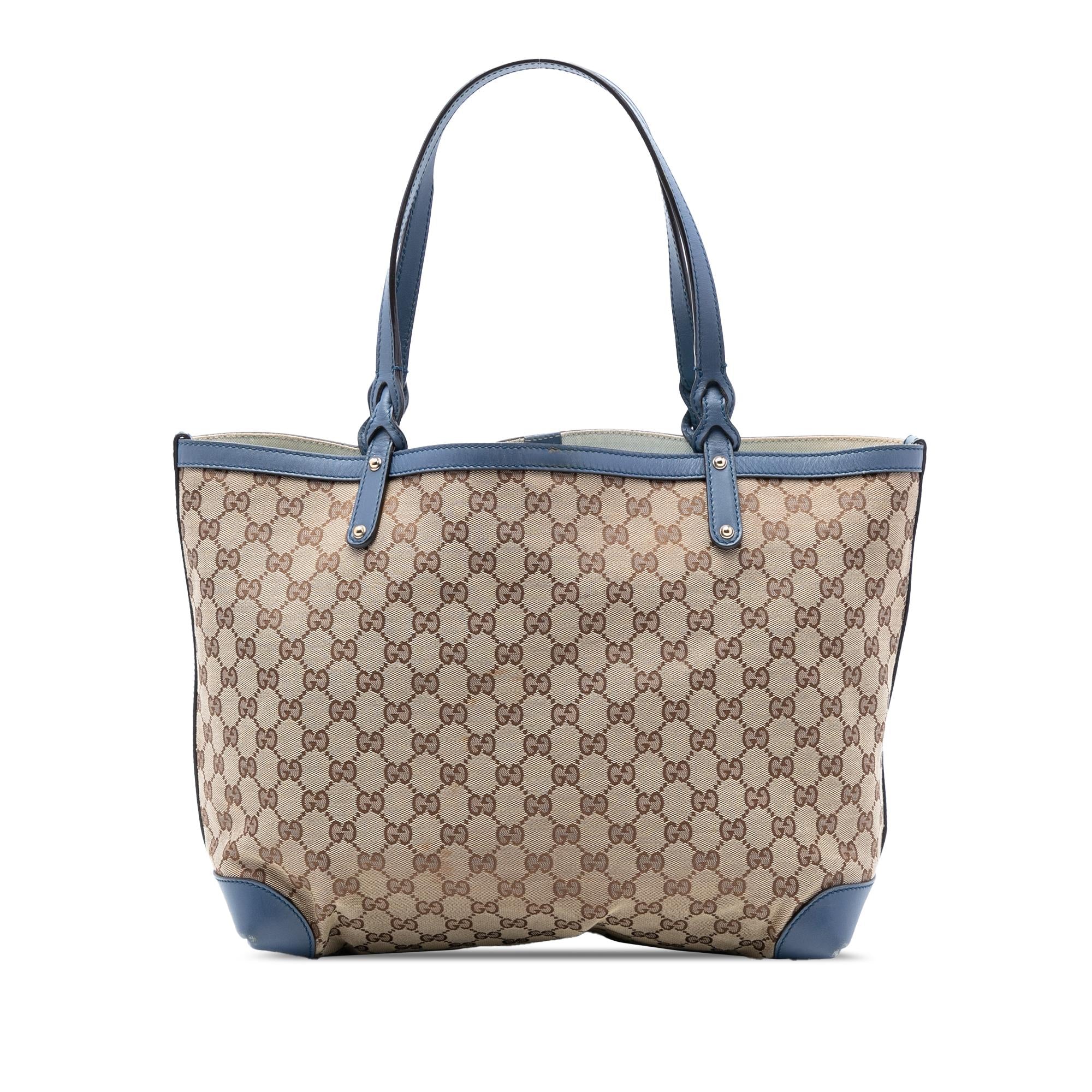 Gucci Medium GG Canvas Craft Tote