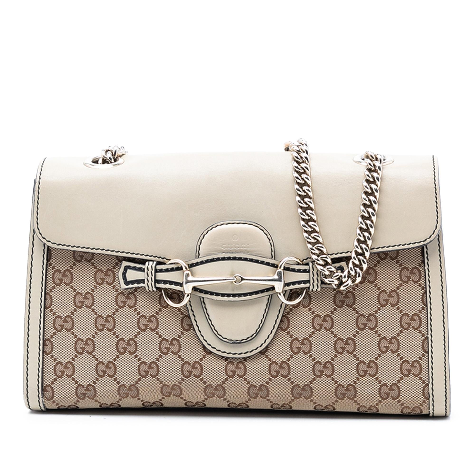 Gucci Medium GG Canvas Emily Shoulder Bag