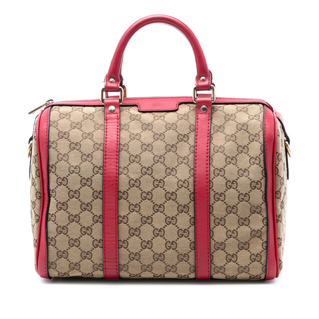 Gucci Medium GG Canvas Joy Boston Bag