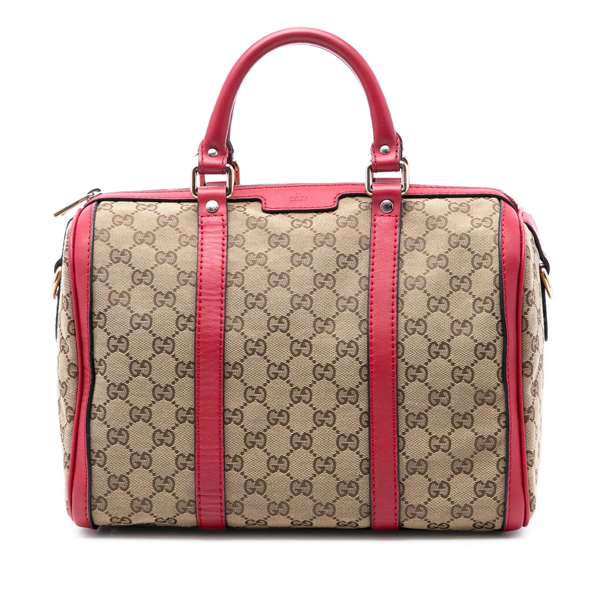 Gucci Medium GG Canvas Joy Boston Bag
