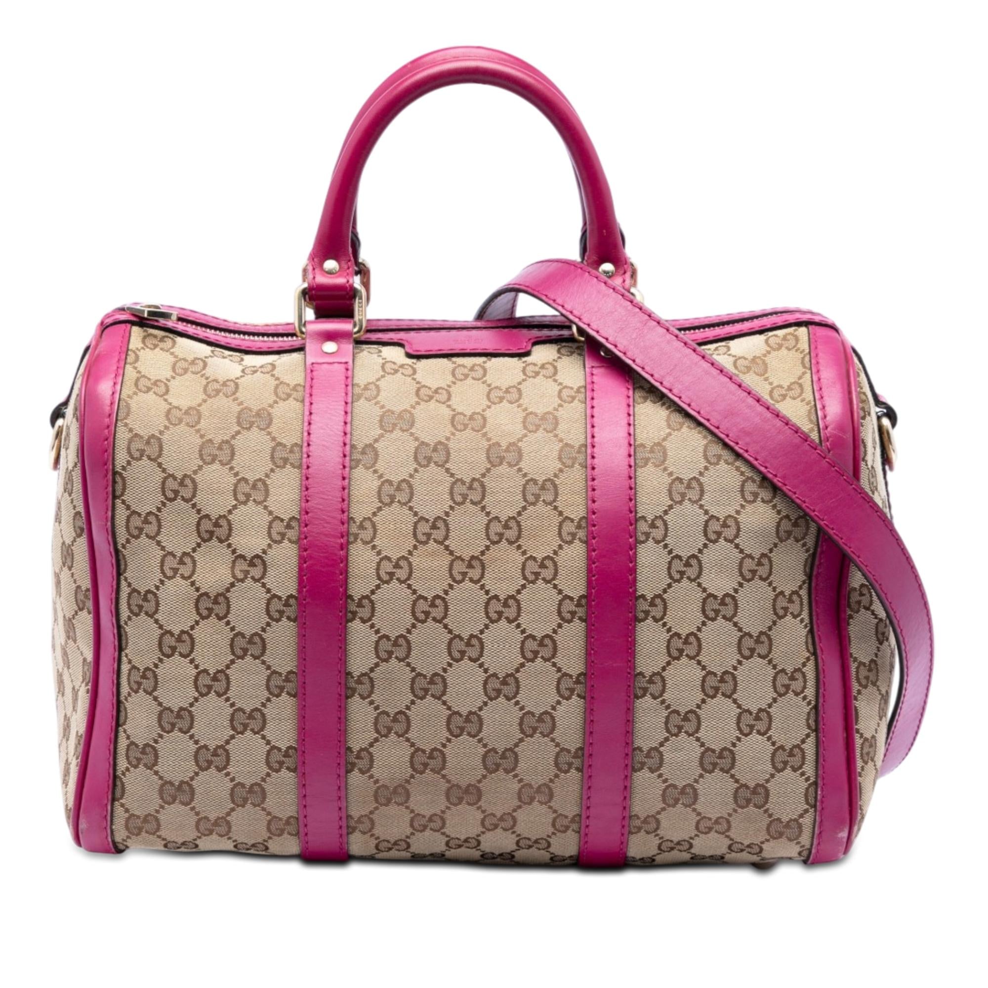 Gucci Medium GG Canvas Joy Boston Bag